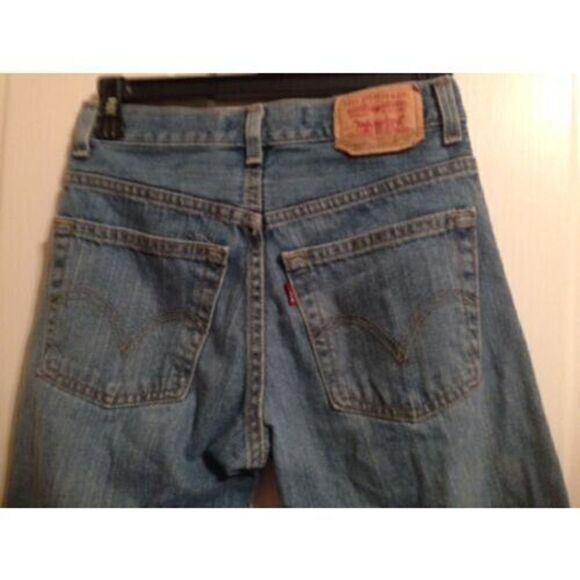 LEVI'S 569 LOOSE STRAIGHT SIZE 10 REG 25X25 BOYS JEANS - Picture 2 of 5